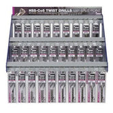 Bordo -  Fractional Cobalt Jobber Drill - Hangsell - 3 Tier Mer | 2010-D1